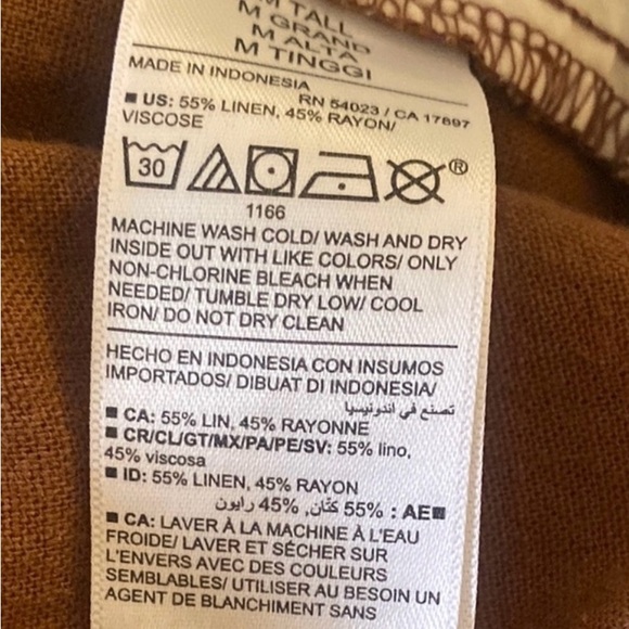 Old Navy Beautiful Flowy Pants Size M Tall - Picture 3 of 3